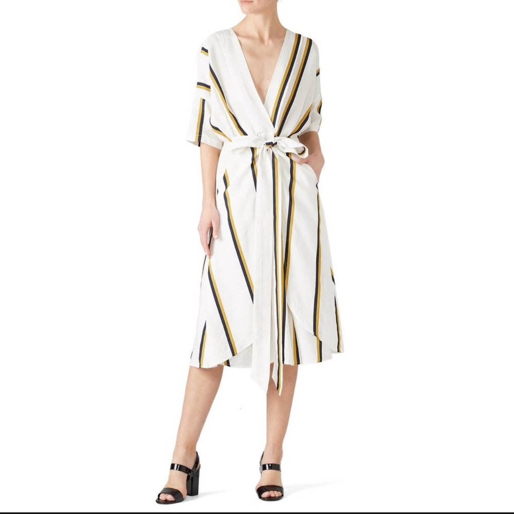 SANCIA The Anika wrap Tie Dress‎